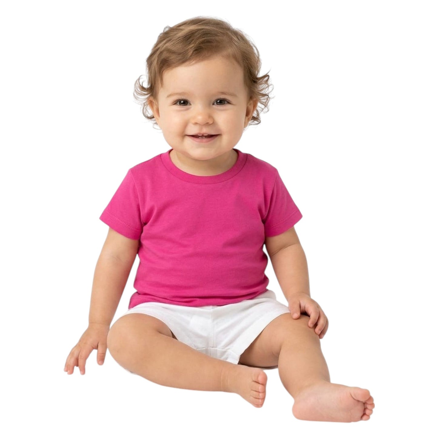 Kids Girl's Plain Top,Pink