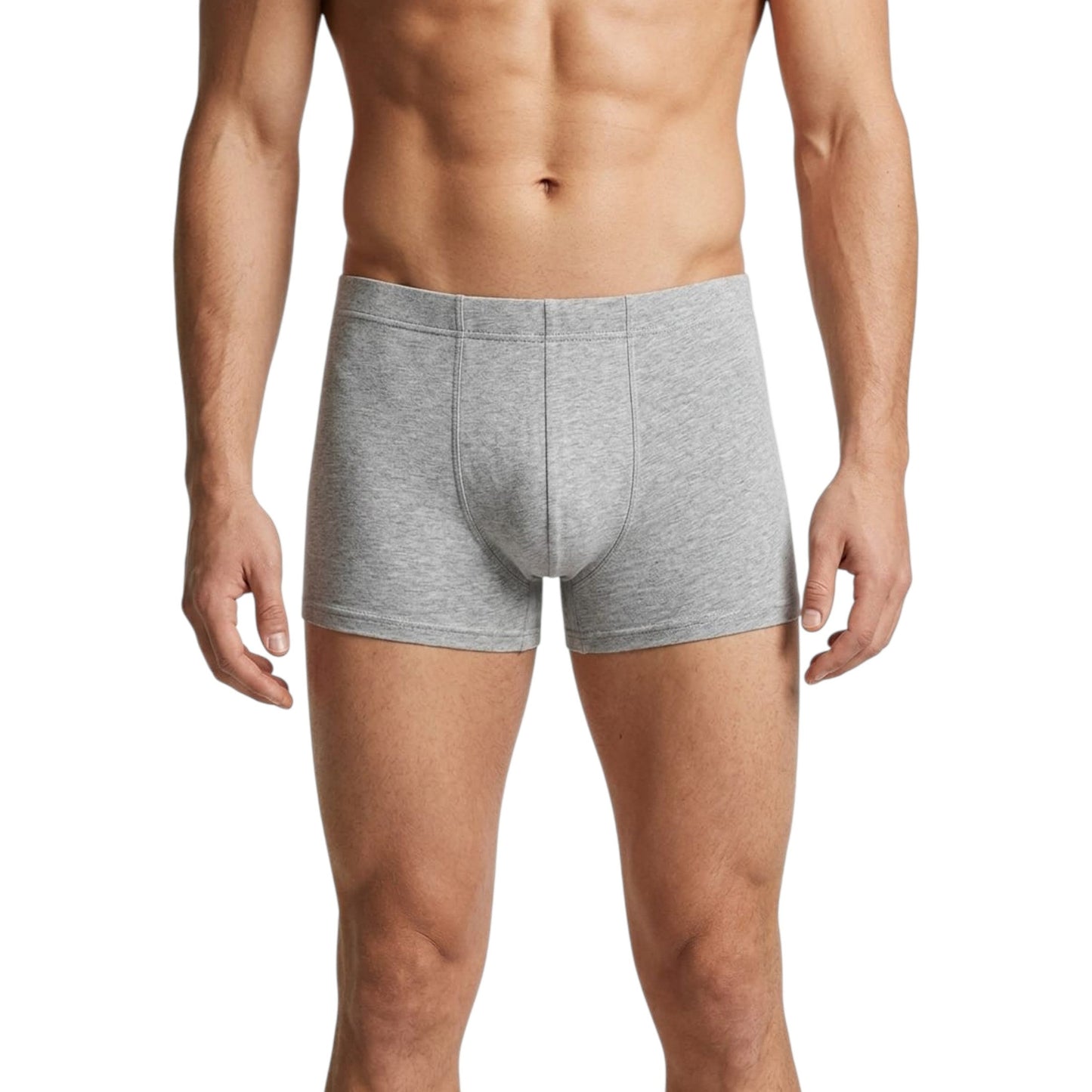 Men's Plain Boxer,Ligth Grey