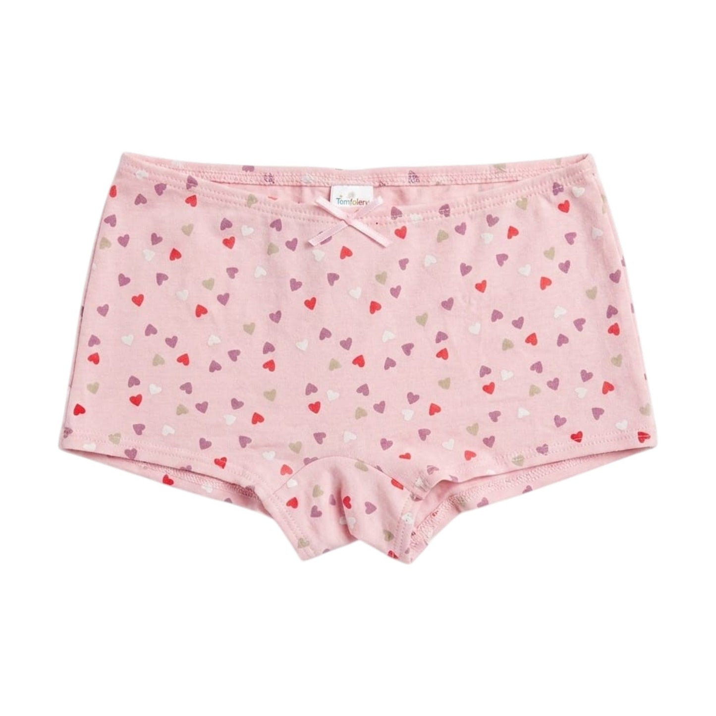 Kids Girl's Hearts Printed Slip,Pink