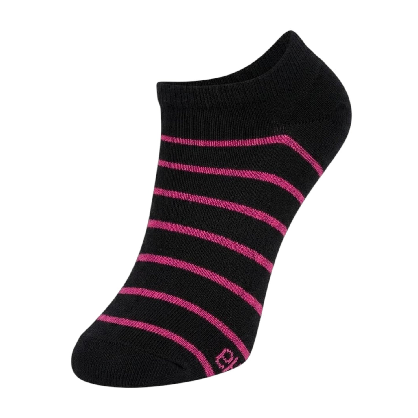 Women's Striped Knitted Socks,Black