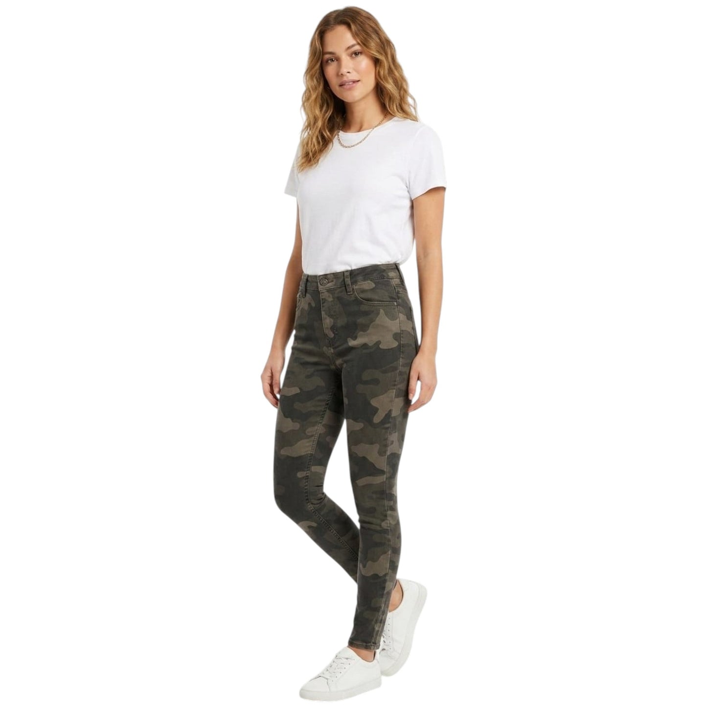 Women's Army Printed Pant,Olive