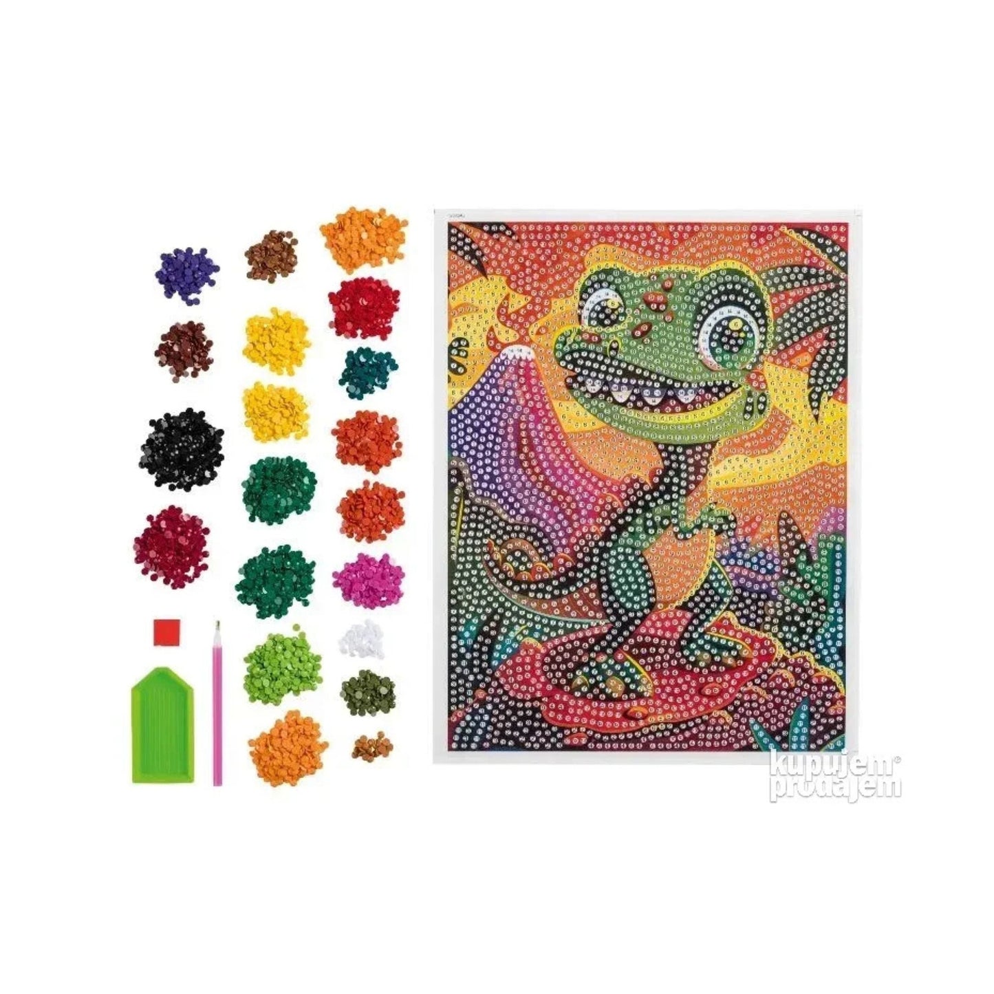 Diamond Painting Creative Kit Dinosaur