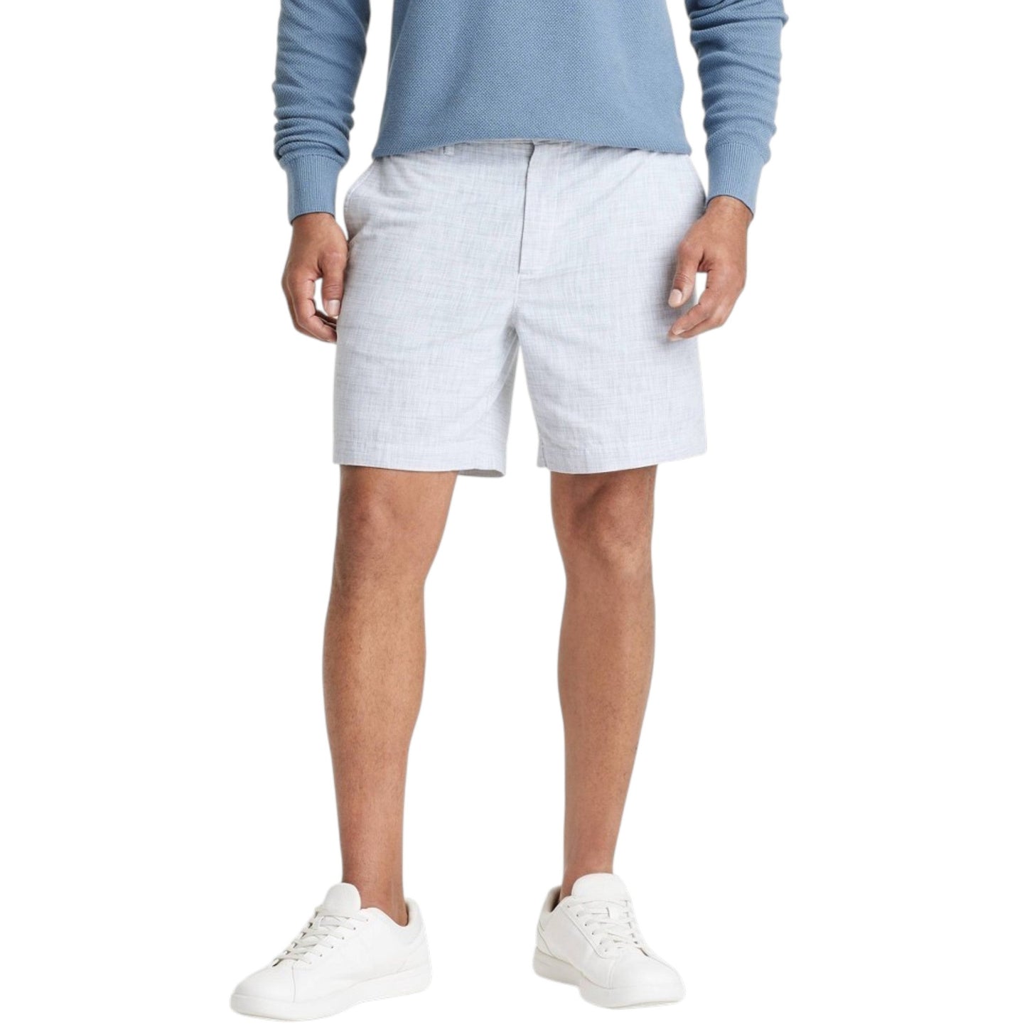Men's Plain Solid Short,Light Grey
