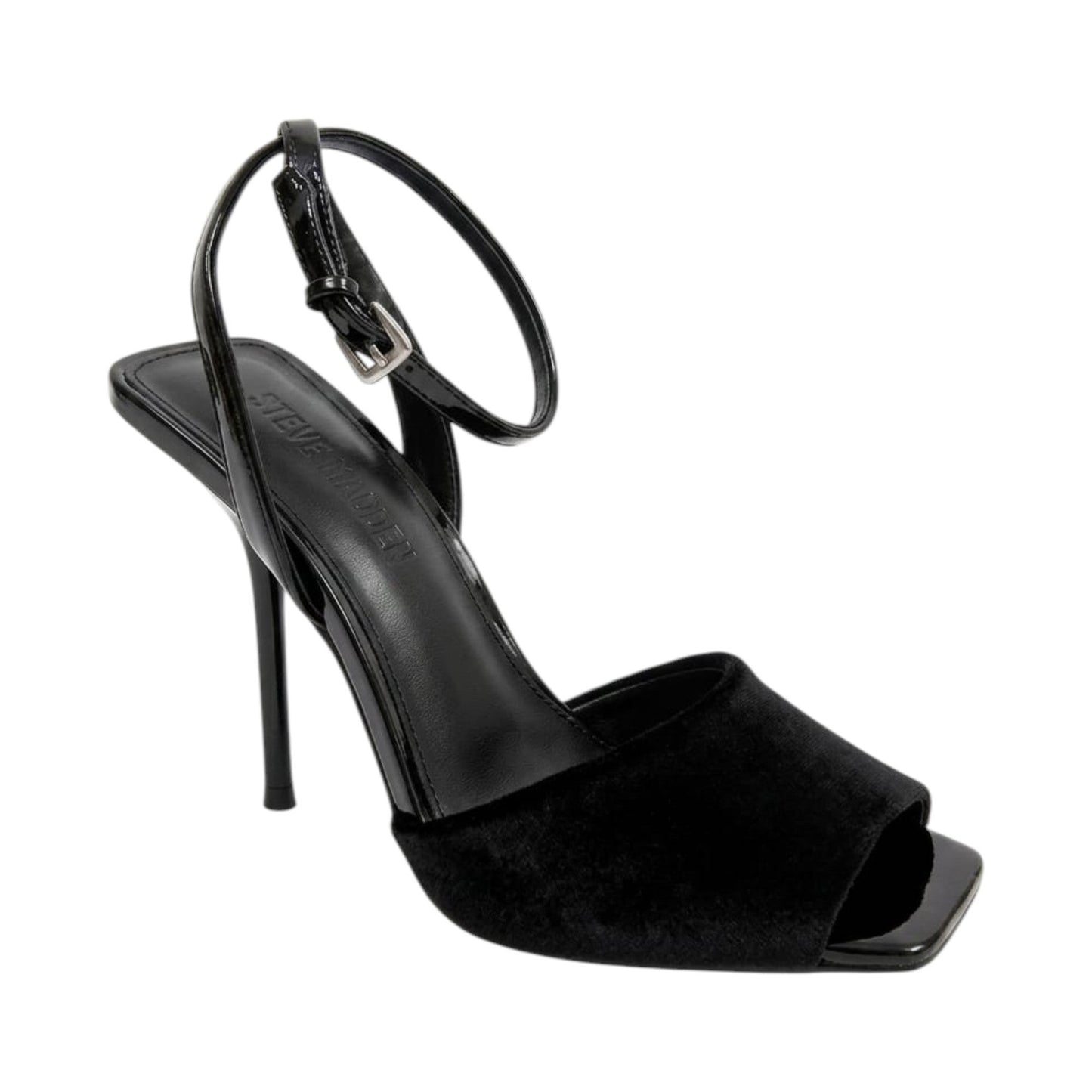 Women's Plain Heeled Shoes,Black