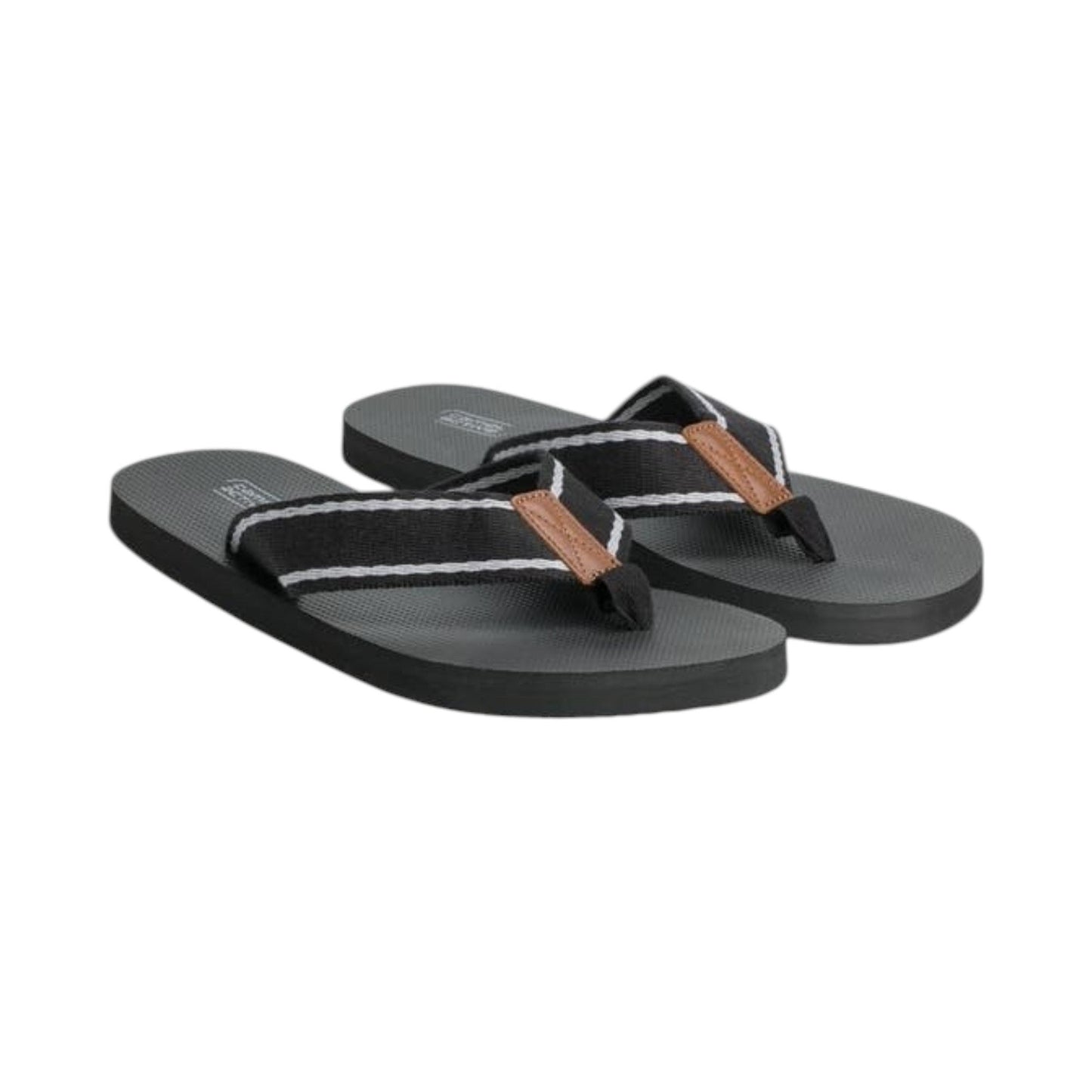 Men's Textured Slipper,Black