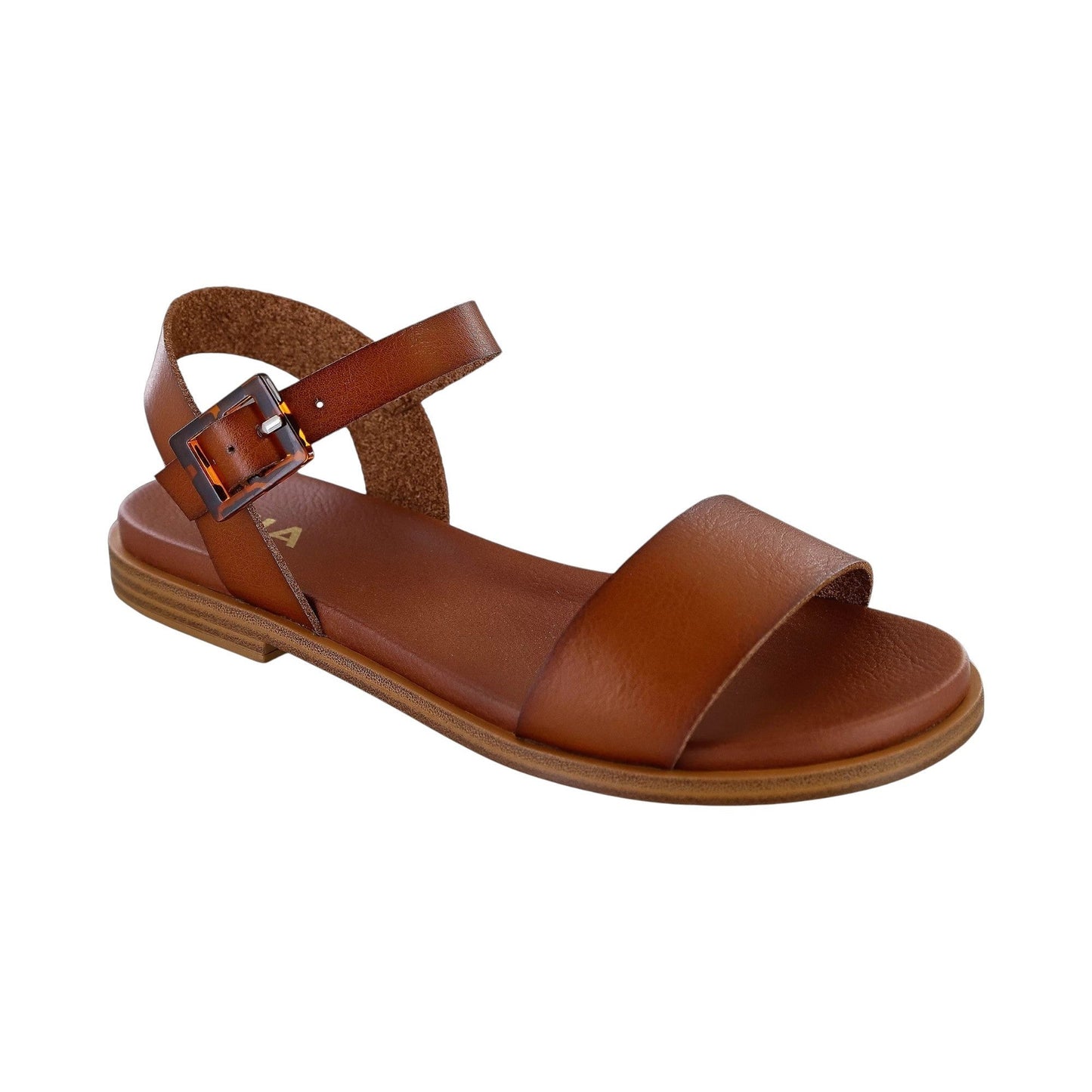 Women's Plain Sandals,Brown