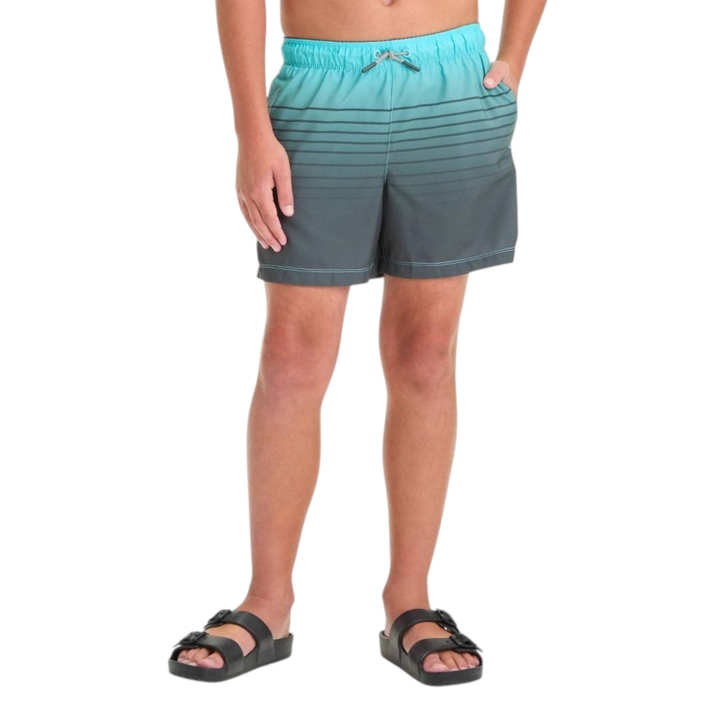 Kids Boy's Ombre Swim Short,Multi