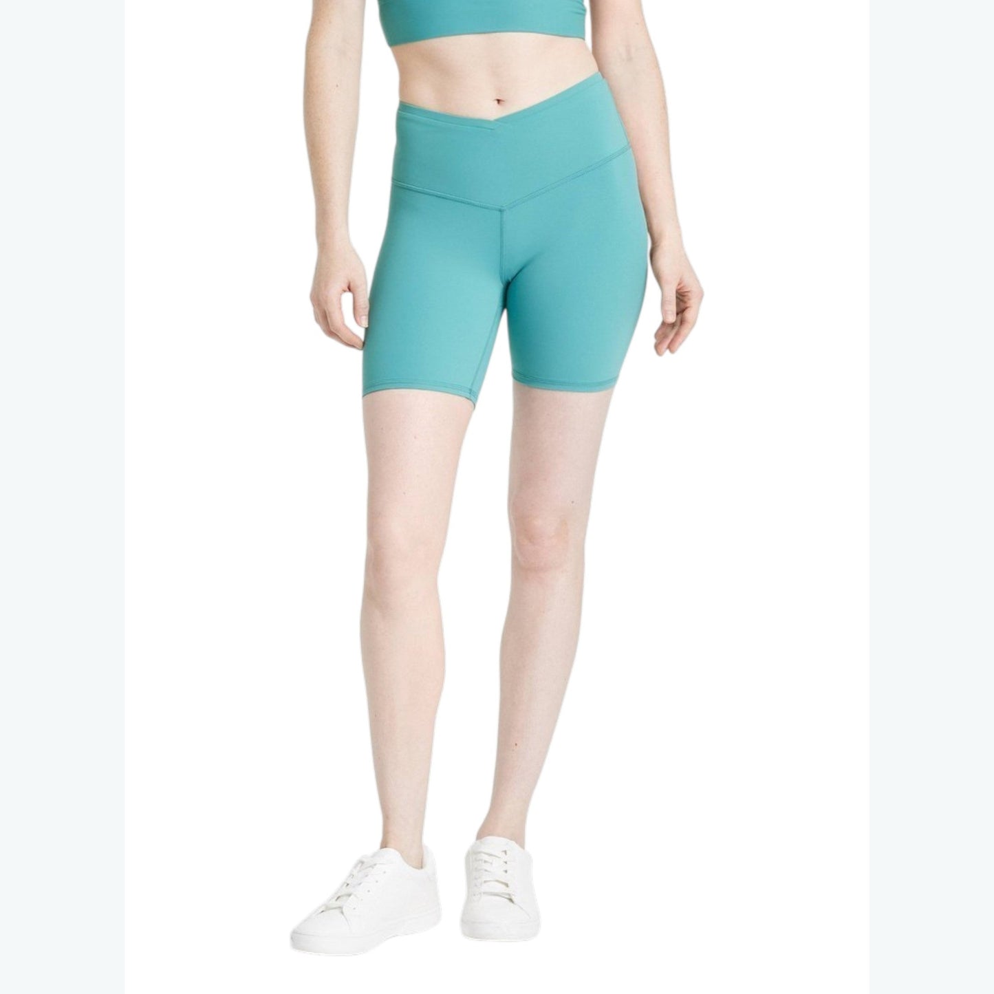 Women's Plain Sport Short,Aqua