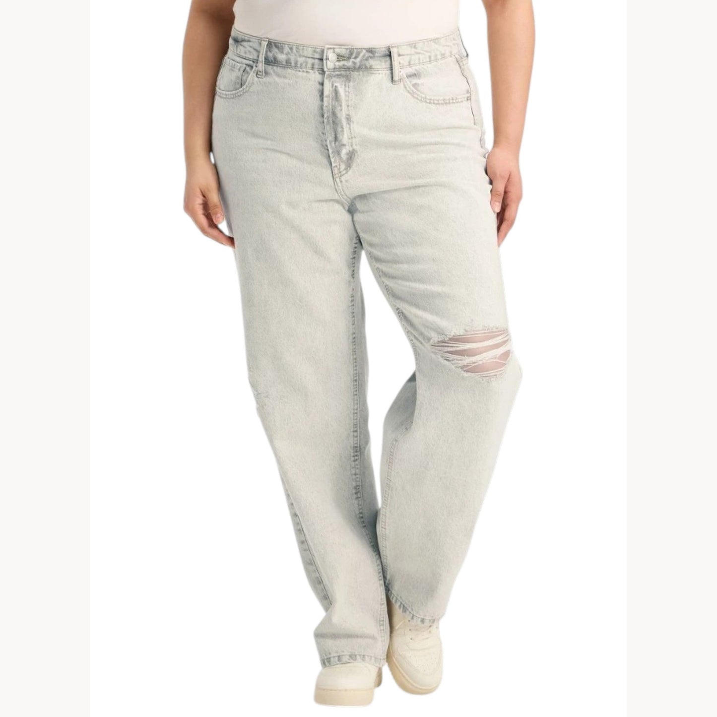 Women's Plain Jeans,Grey