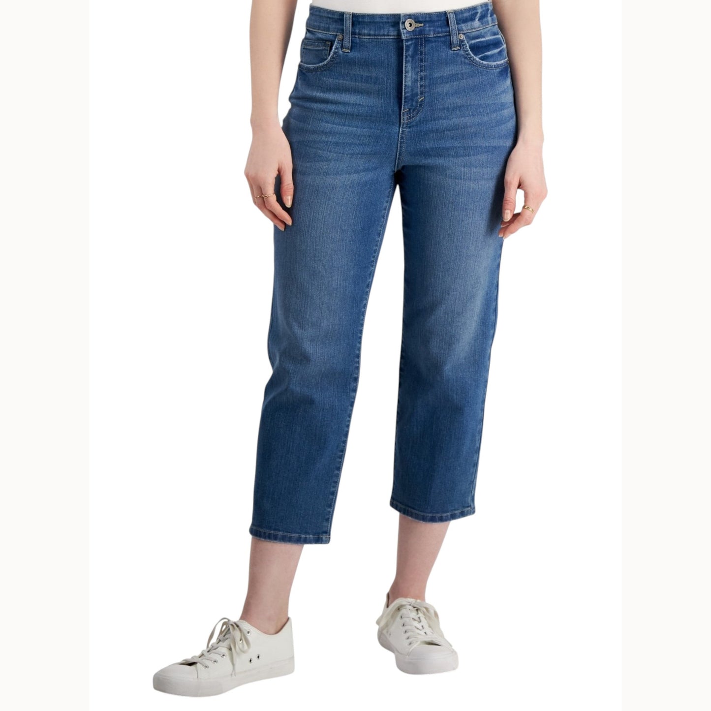 Women's Plain Solid Jeans,Blue