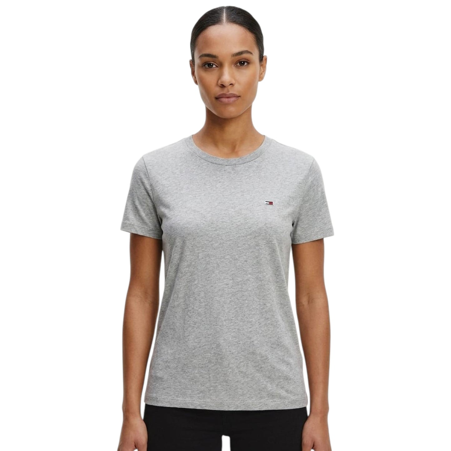 Women's Plain Solid Top,Grey