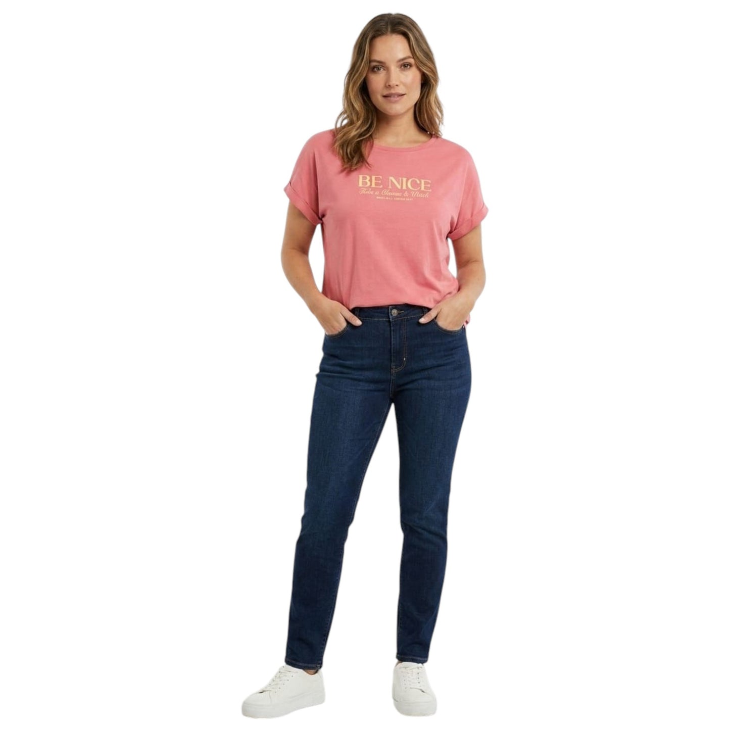 Women's Printed Top,Pink