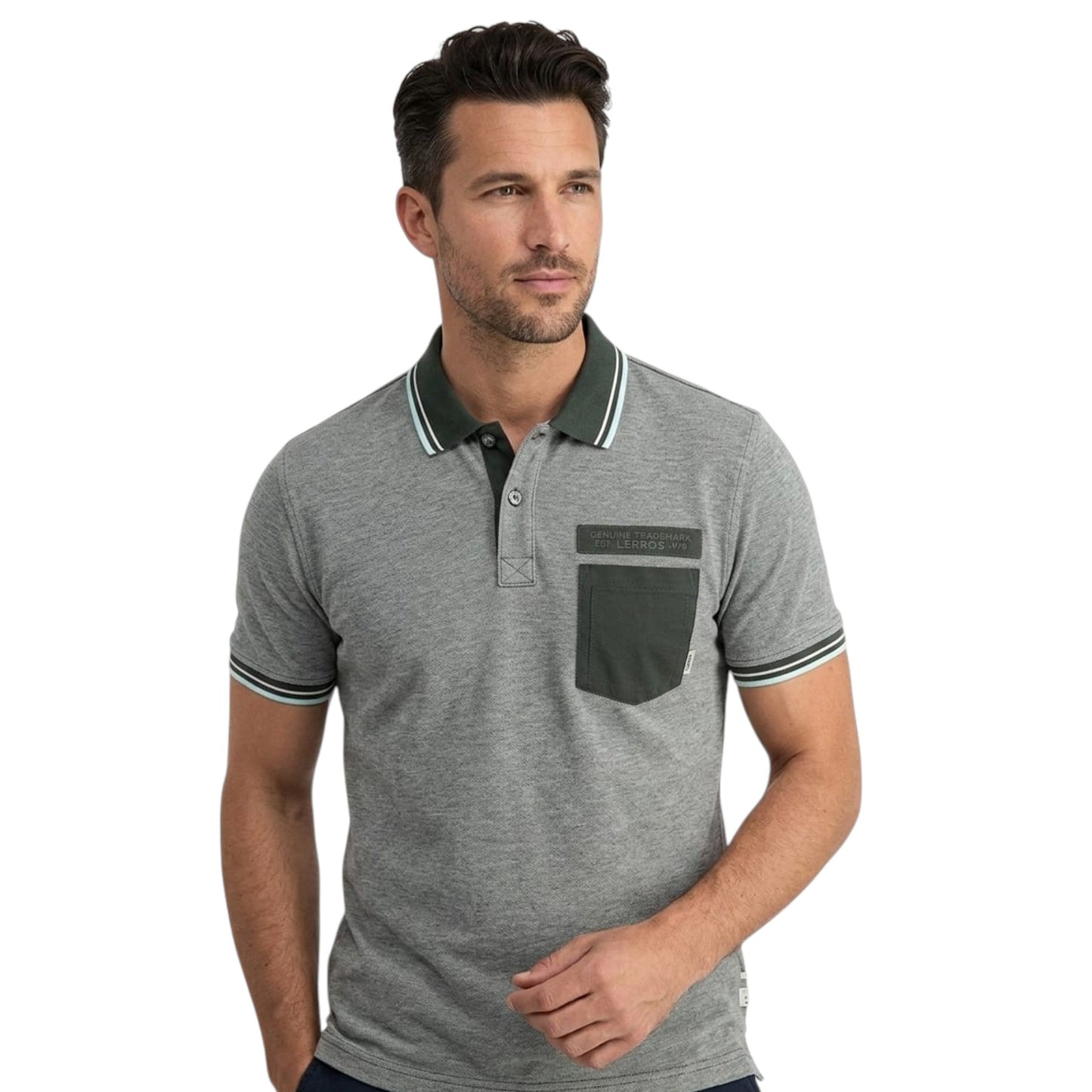 Men's Textured Top,Olive