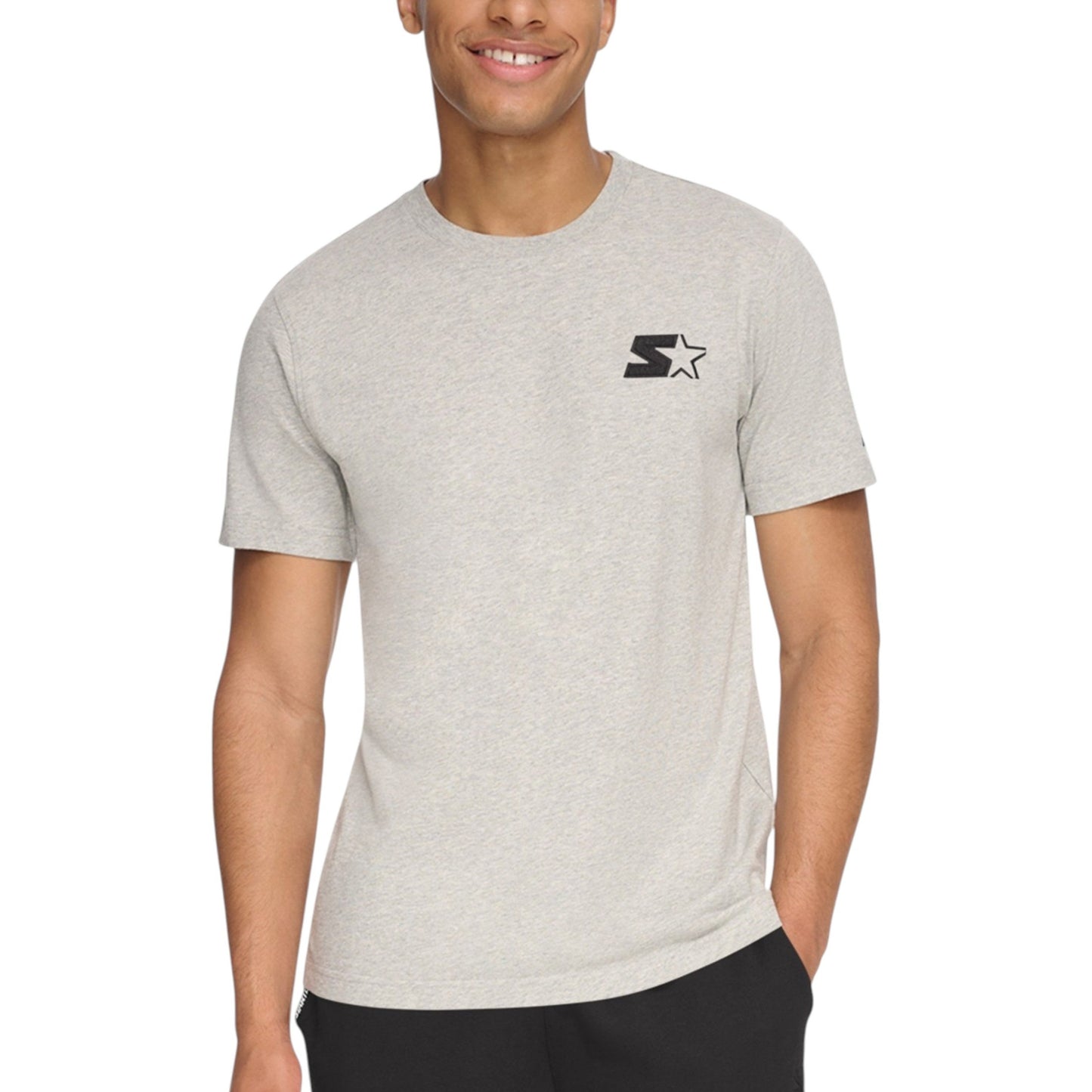Men's Brand Logo Printed Top,Grey