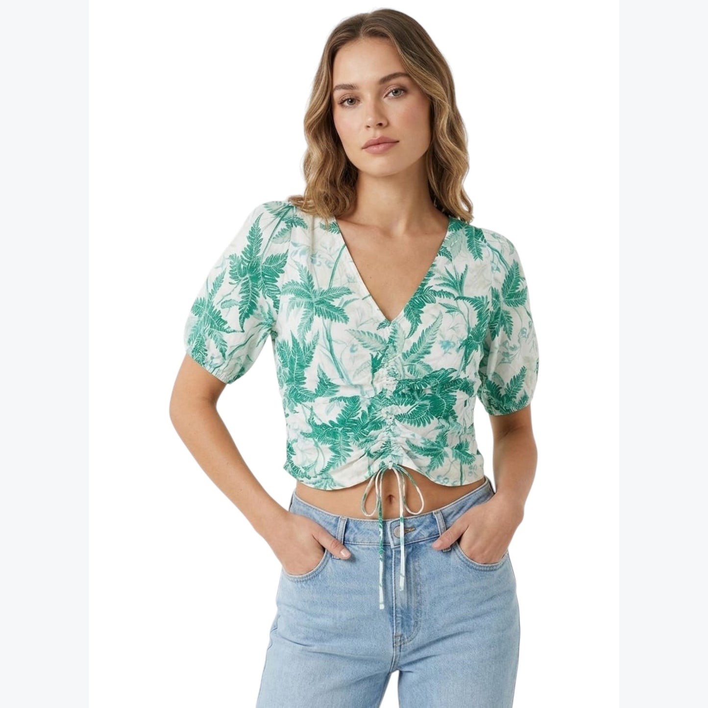 Women's Printed Top,Multi