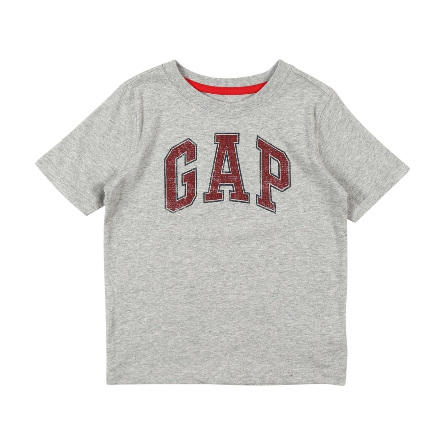 Kids Boy's Brand Logo Printed Top,Grey