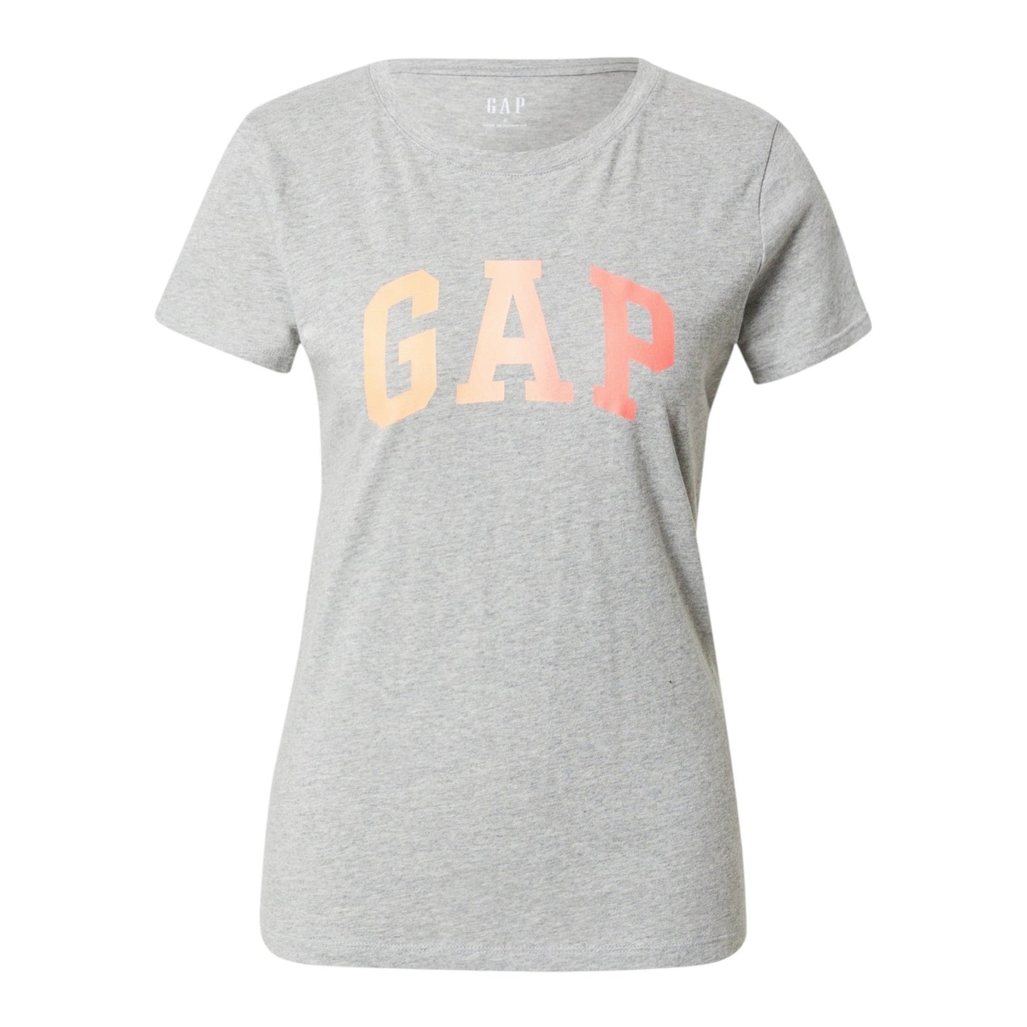Women's Brand Logo Printed Top,Grey