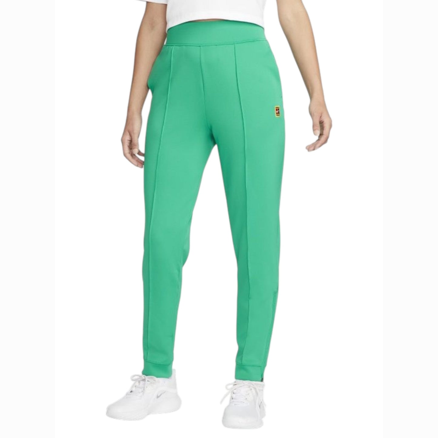 Women's Plain Solid Pant,Green