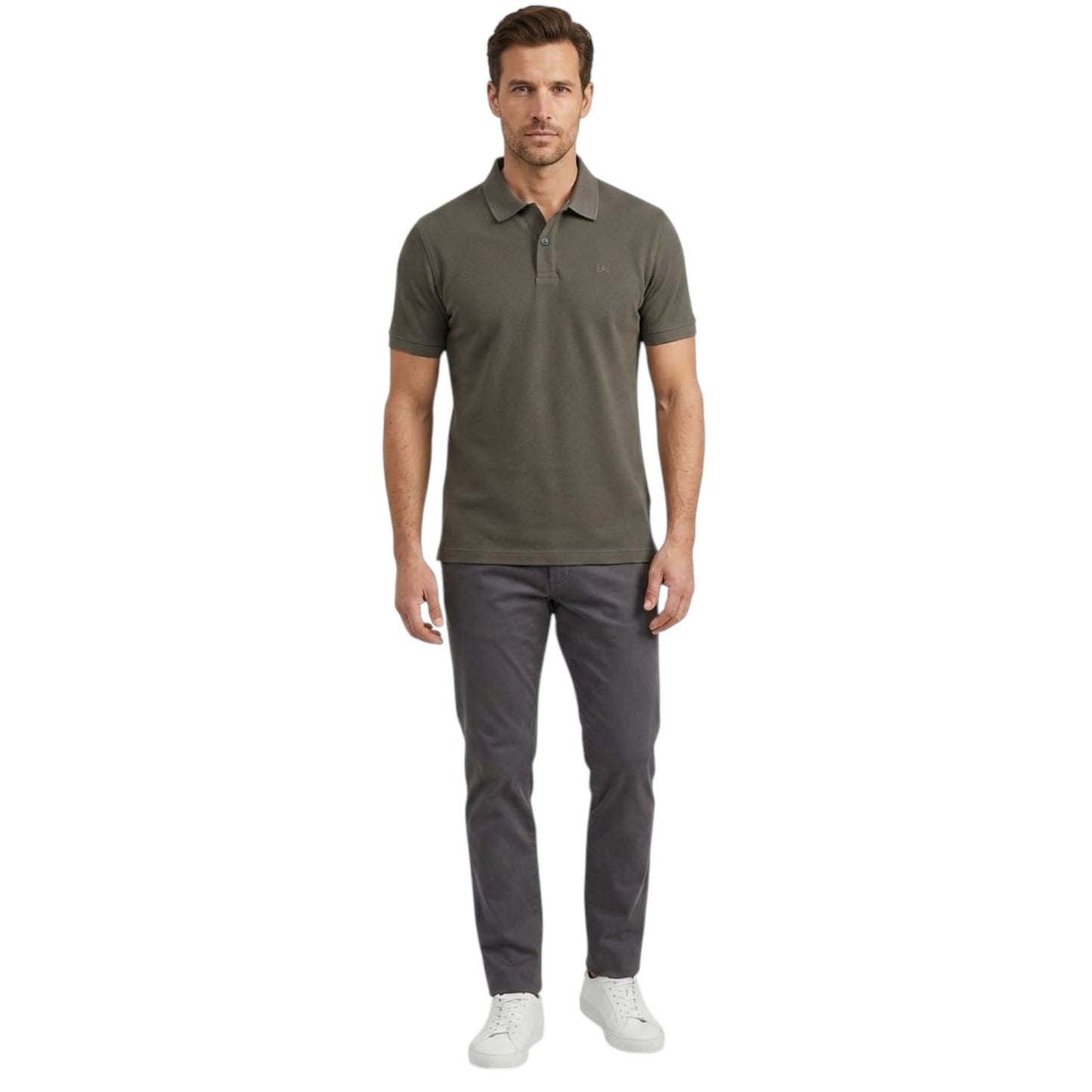 Men's Textured Top,Dark Grey