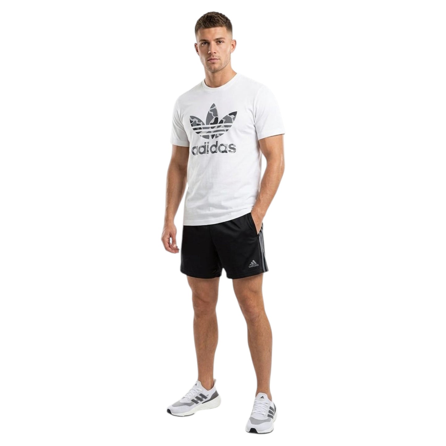 Men's Logo Printed Top,White