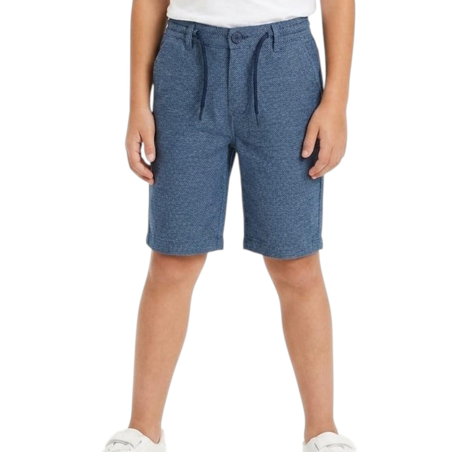 Kids Boy's Textured Short,Navy
