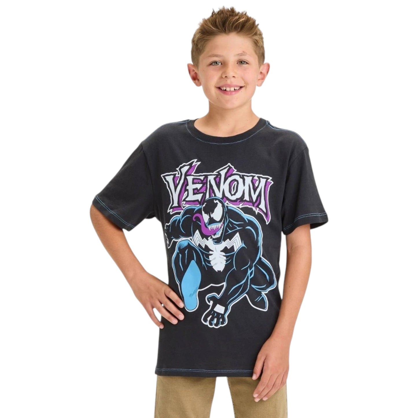Kids Boy's Printed Top,Navy
