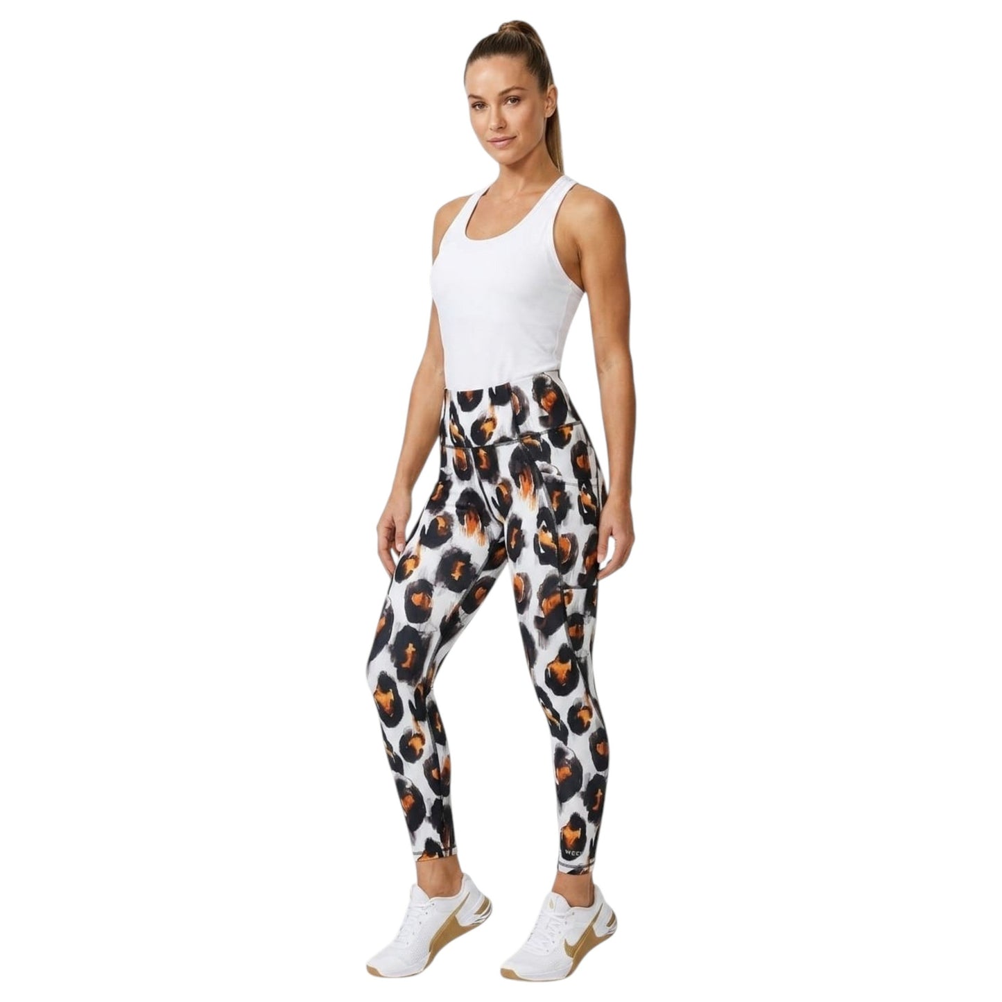 Women's Printed Legging,Multi