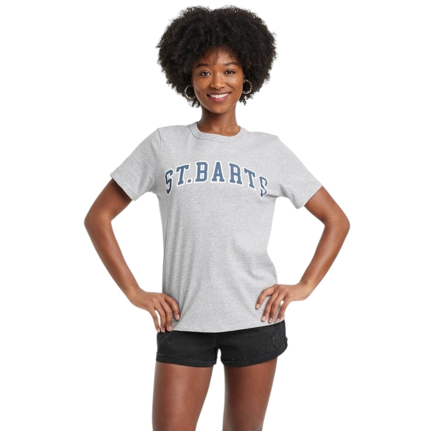 Women's Printed Top,Grey