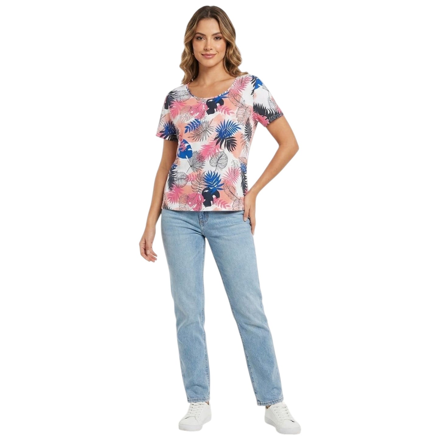 Women's Printed Top,Multi