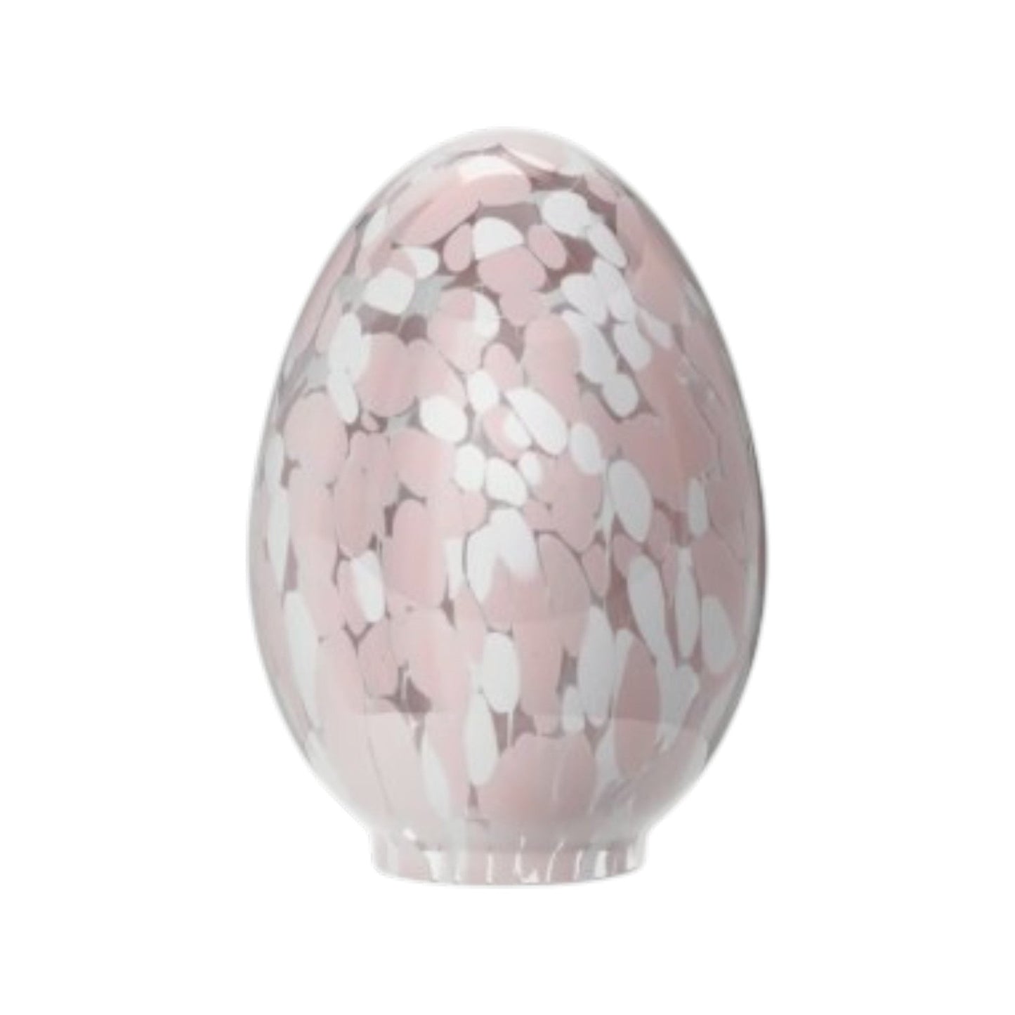 Large Confetti Glass Egg