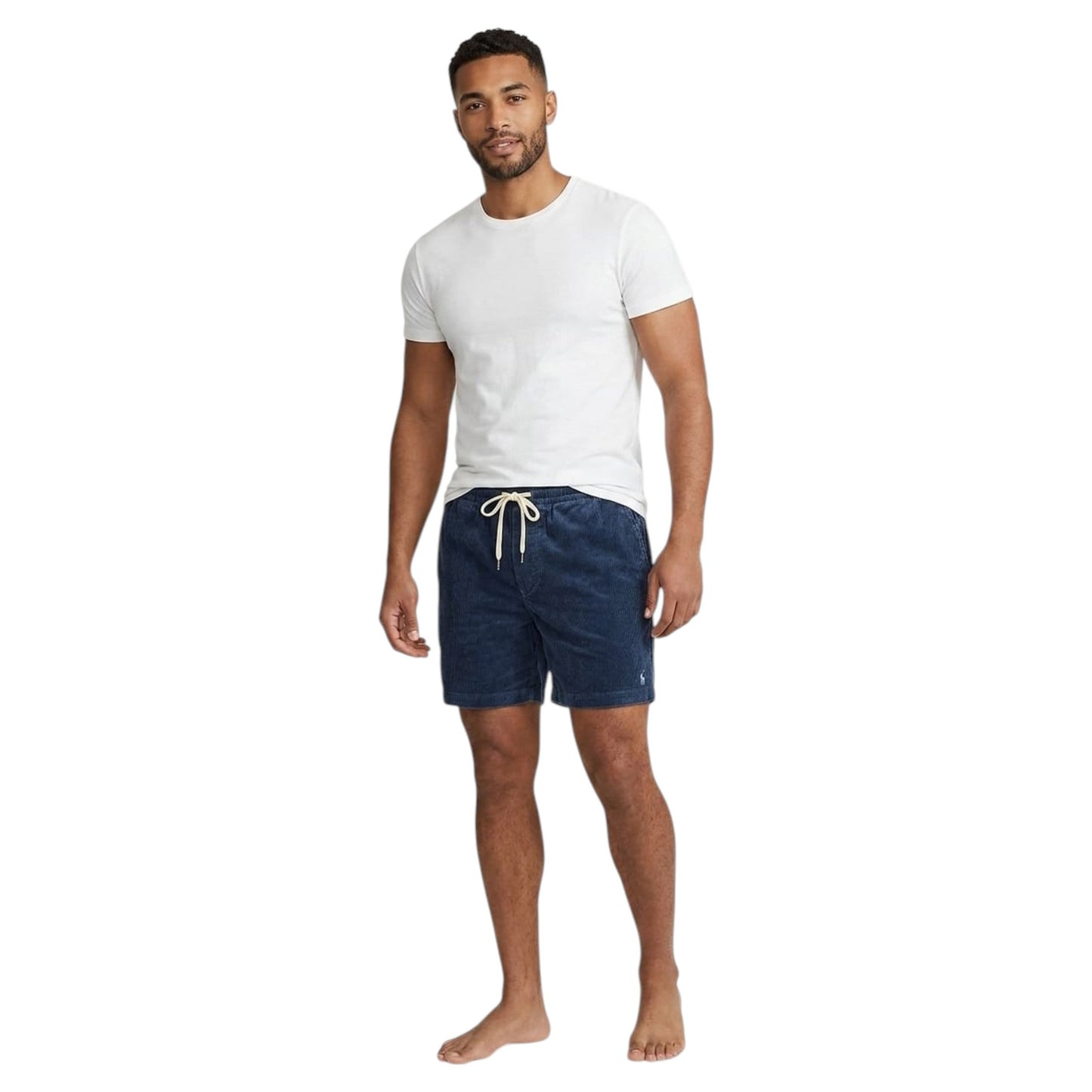 Men's Ribbed Short,Navy