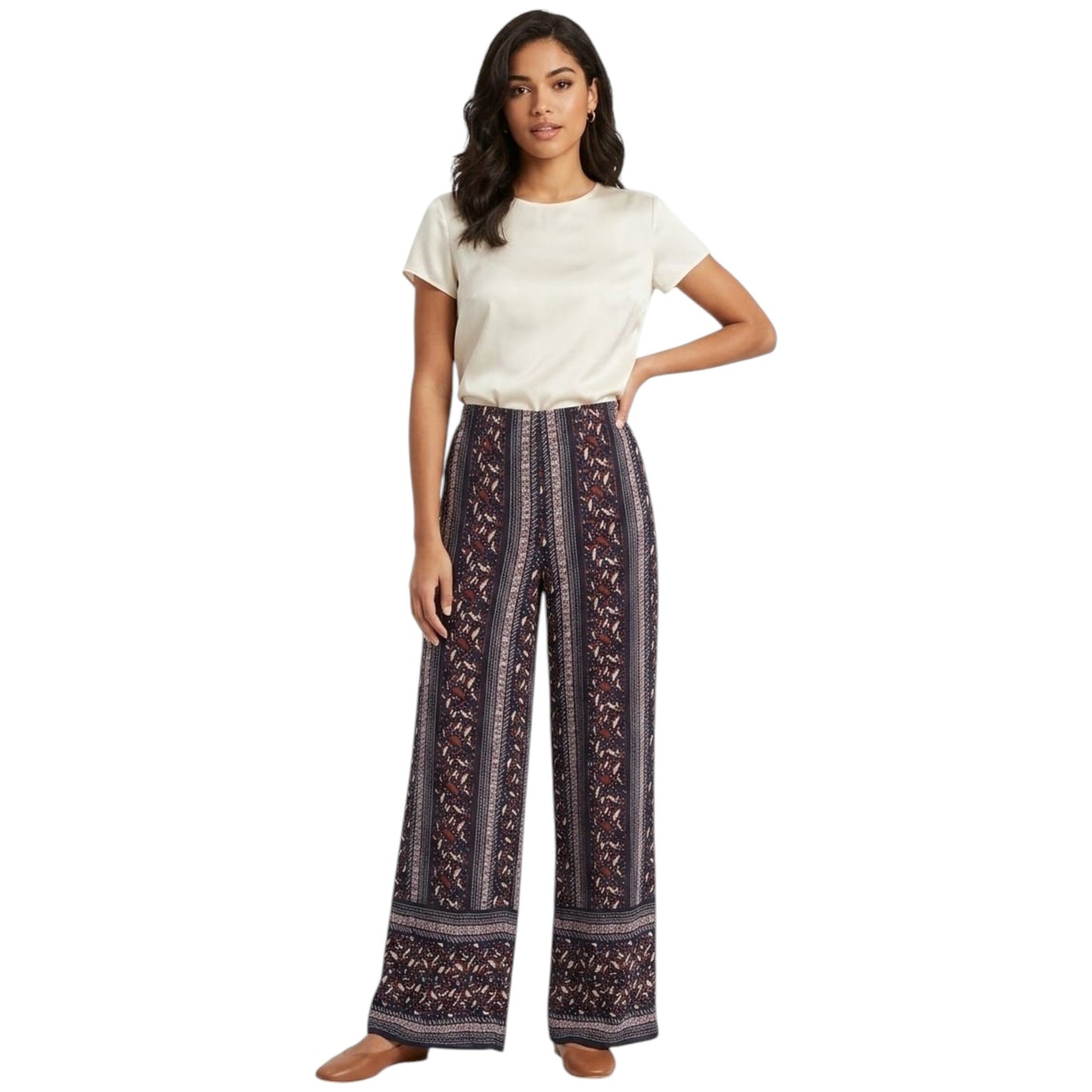 Women's Printed Pant,Multi