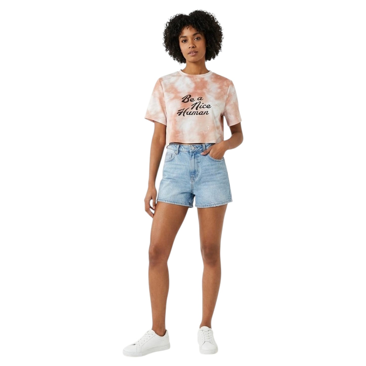 Women's Printed Crop Top,Multi