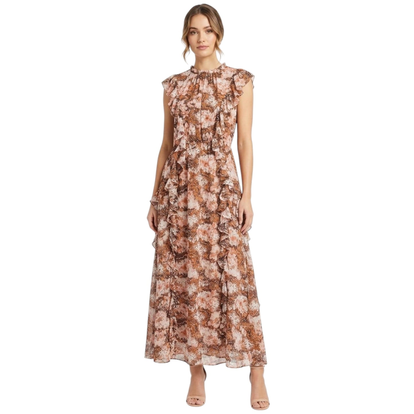 Women's Printed Dress,Multi