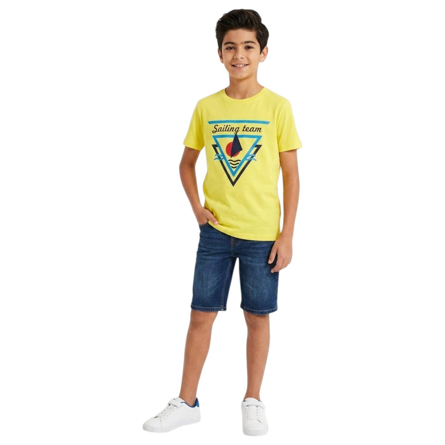 Kids Boy's Printed,Yellow