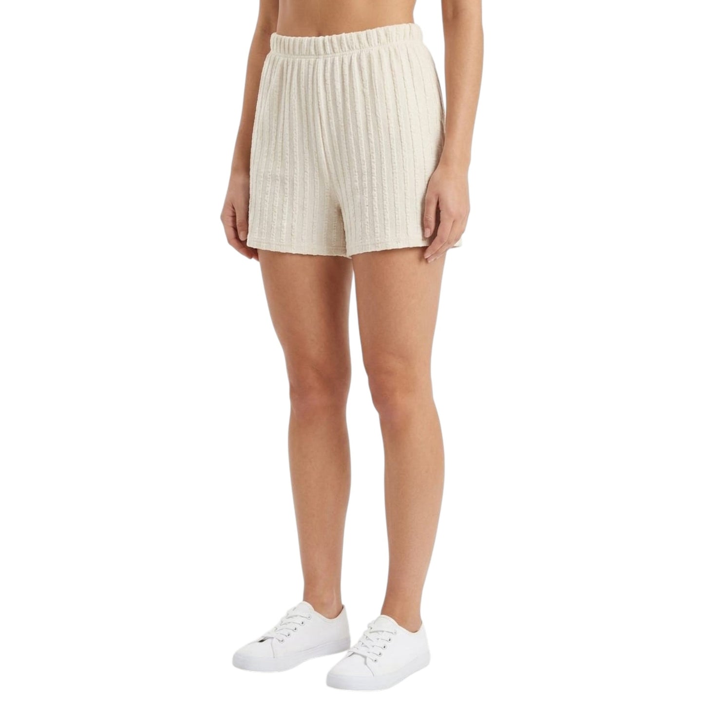 Women's Textured Short,Light Beige