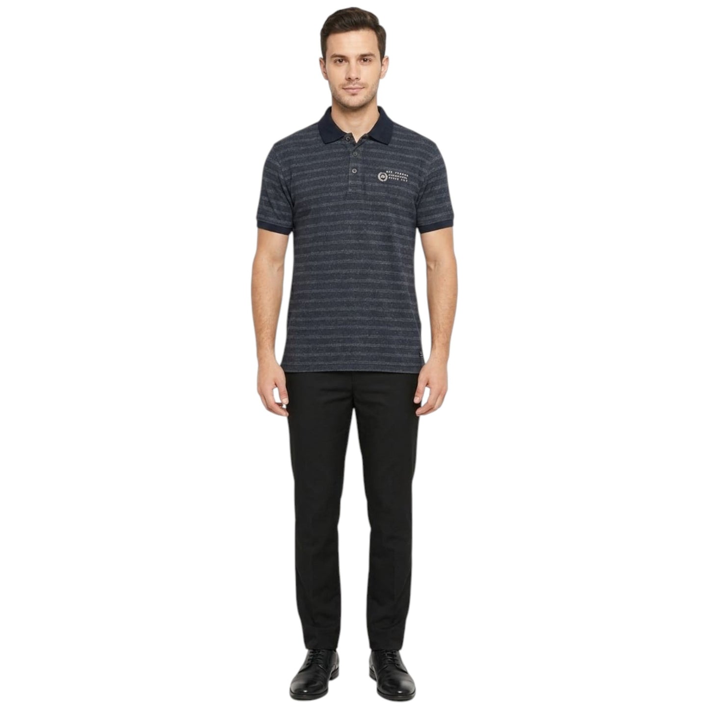 Men's Striped Top,Navy
