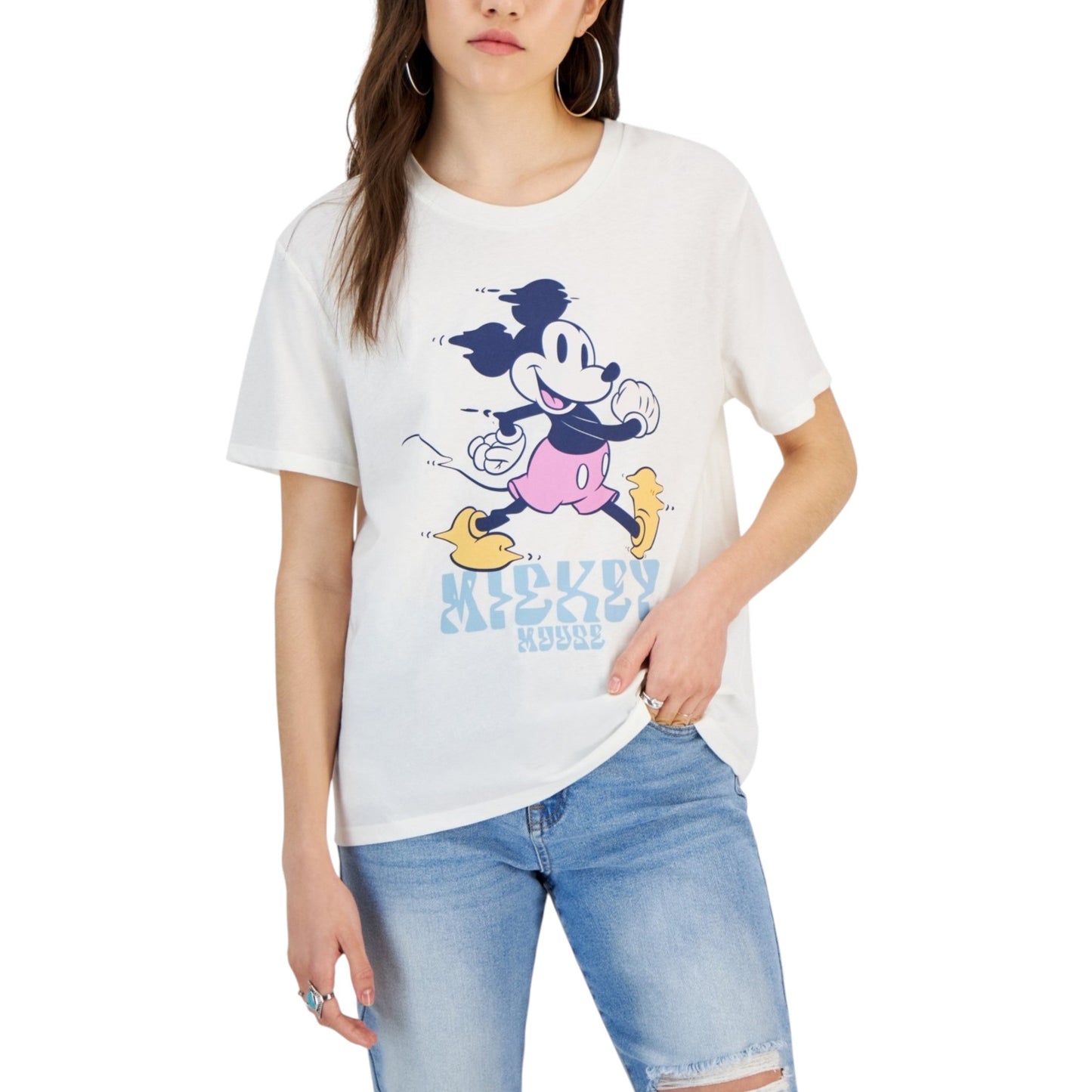 Women's Printed Top,White
