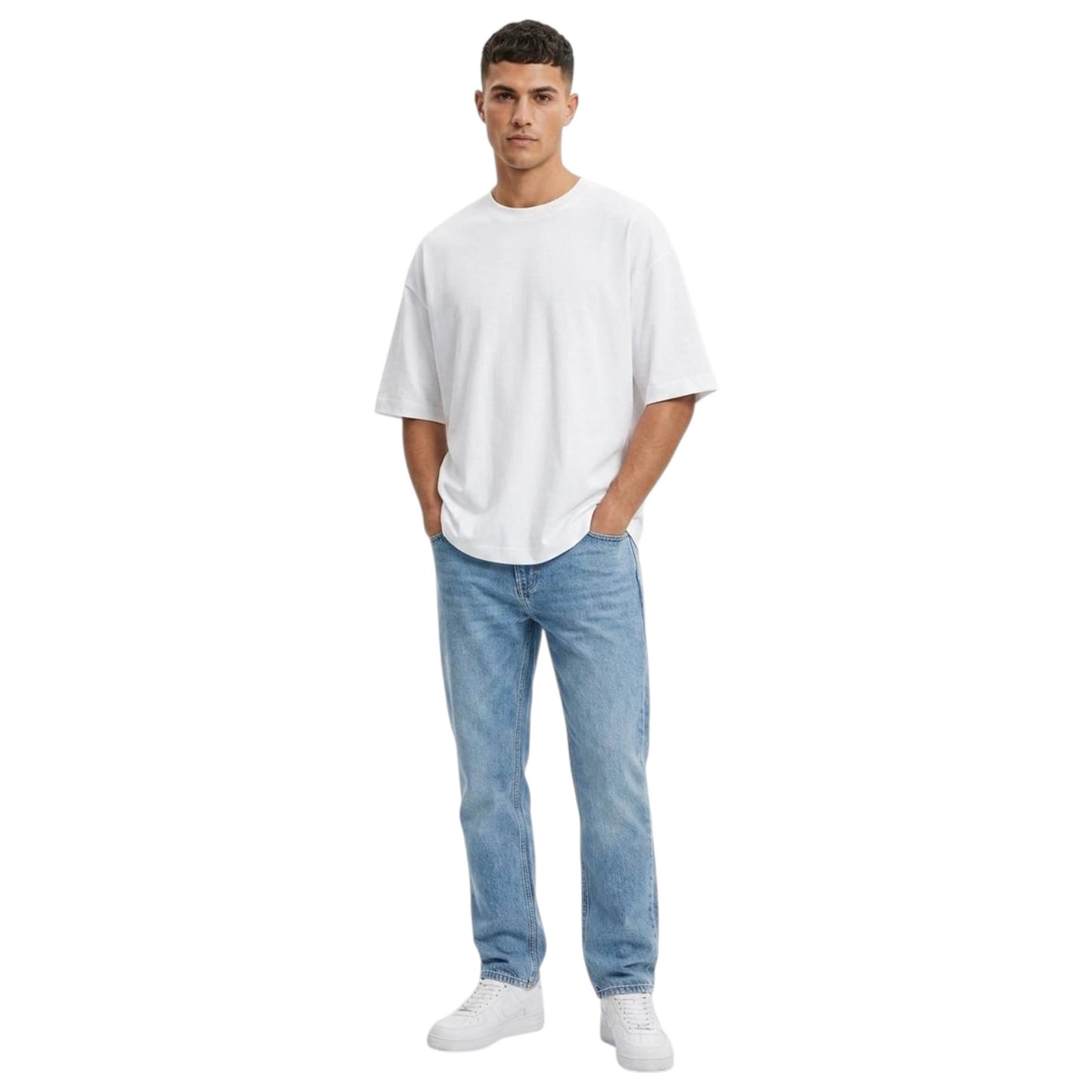 Men's Textured Top,White