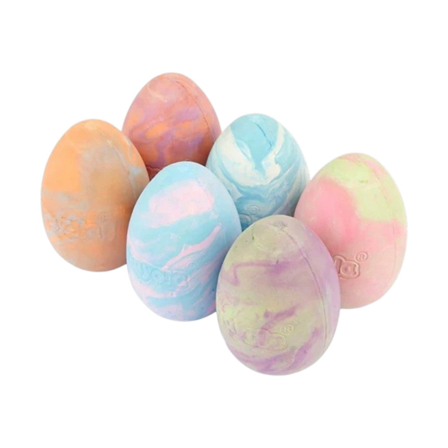 Tie-Dye Egg Chalk
