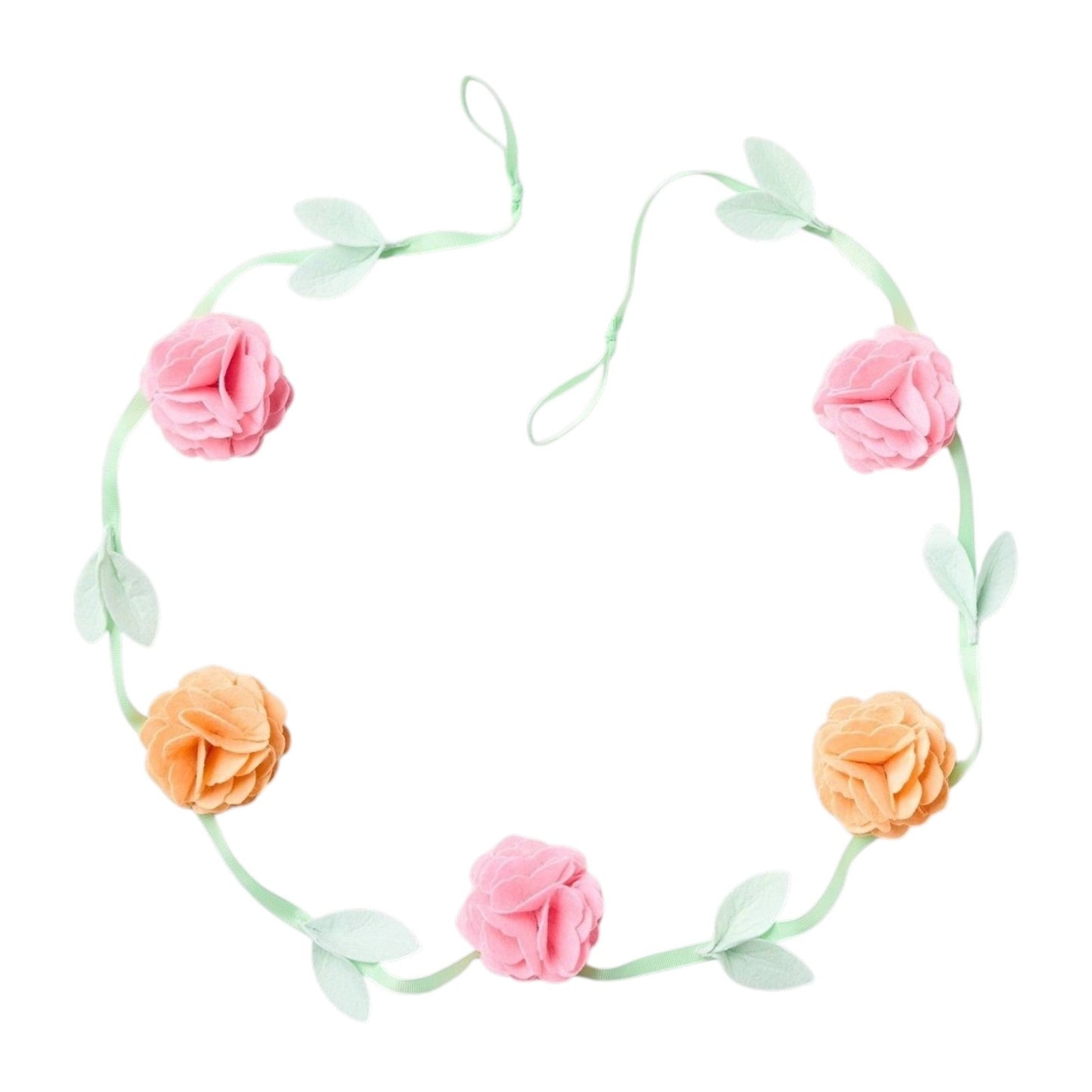 Felt Flower Garland