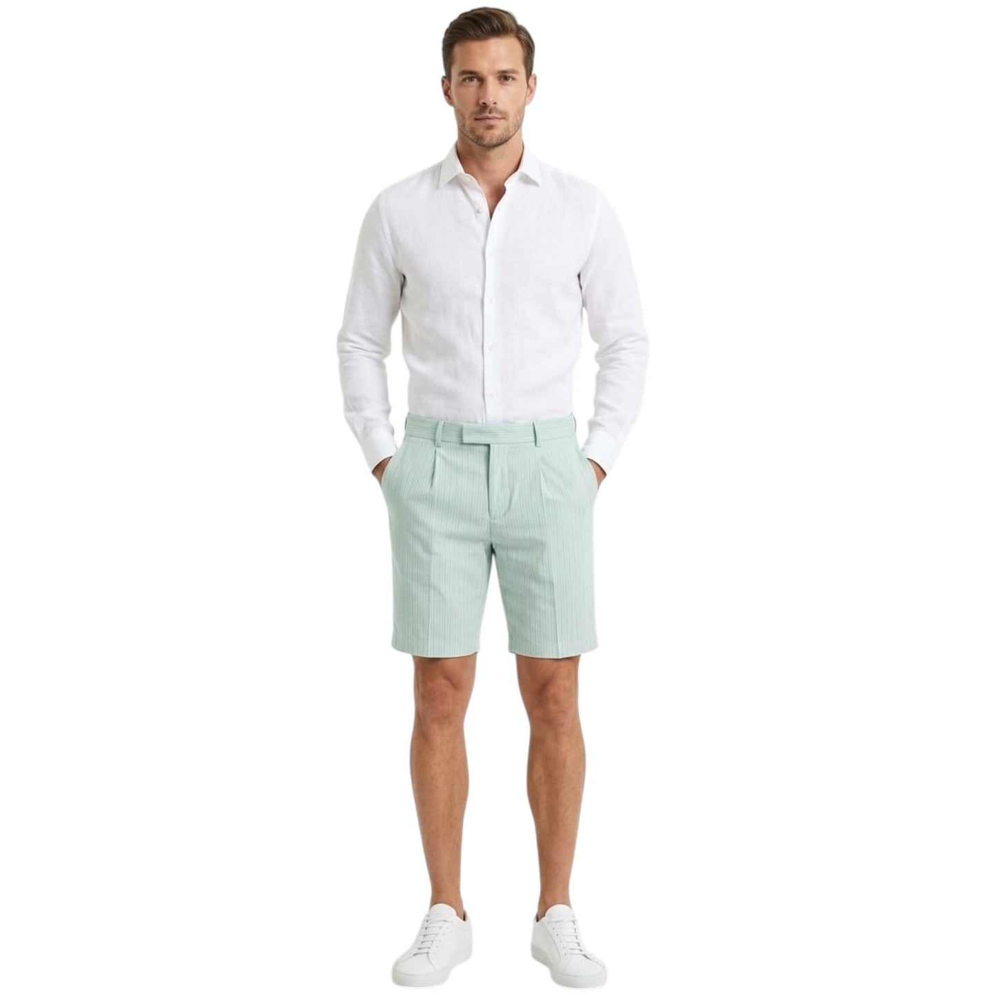 Men's Striped Short,Multi