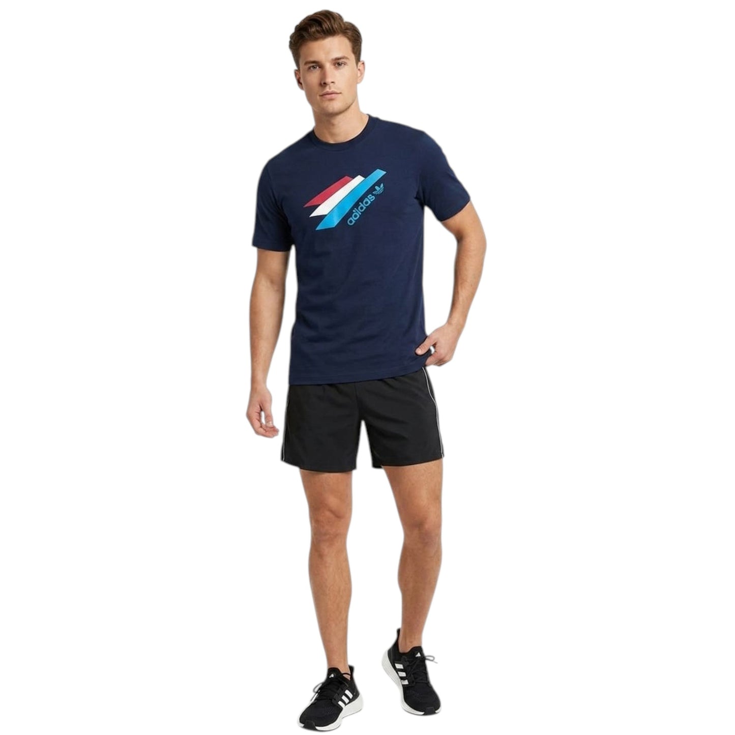 Men's Printed Top,Navy