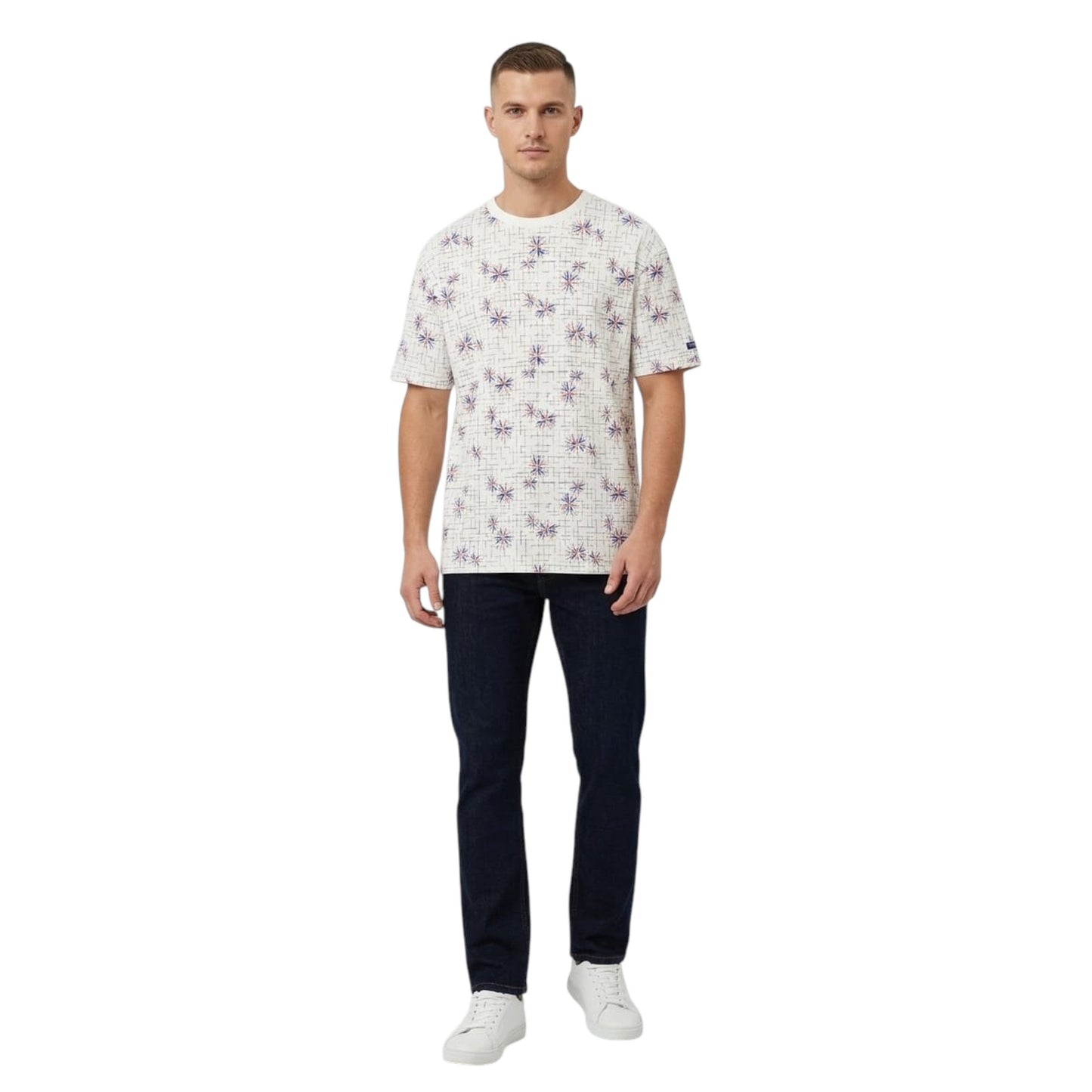 Men's Printed Top,Multi