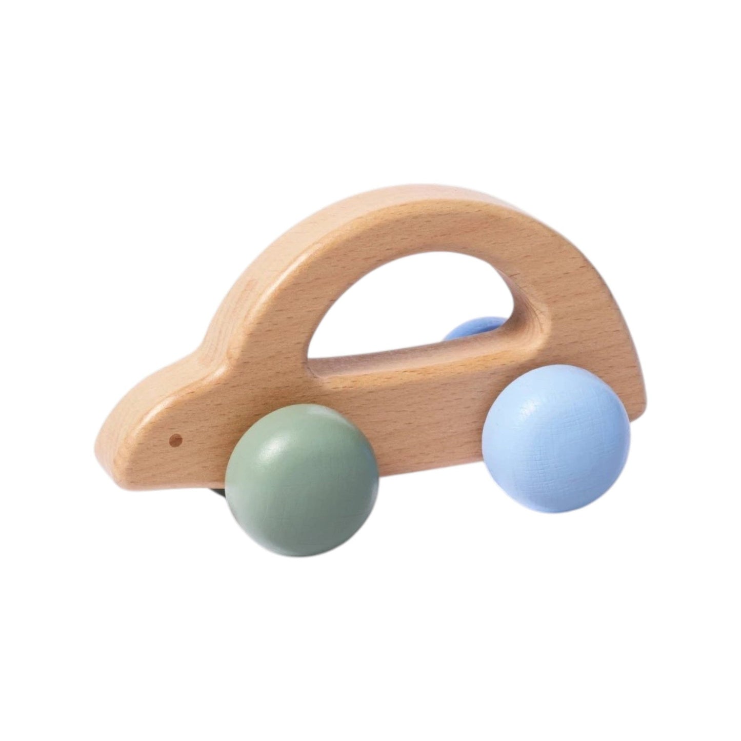 Wooden Baby Roller - Turtle