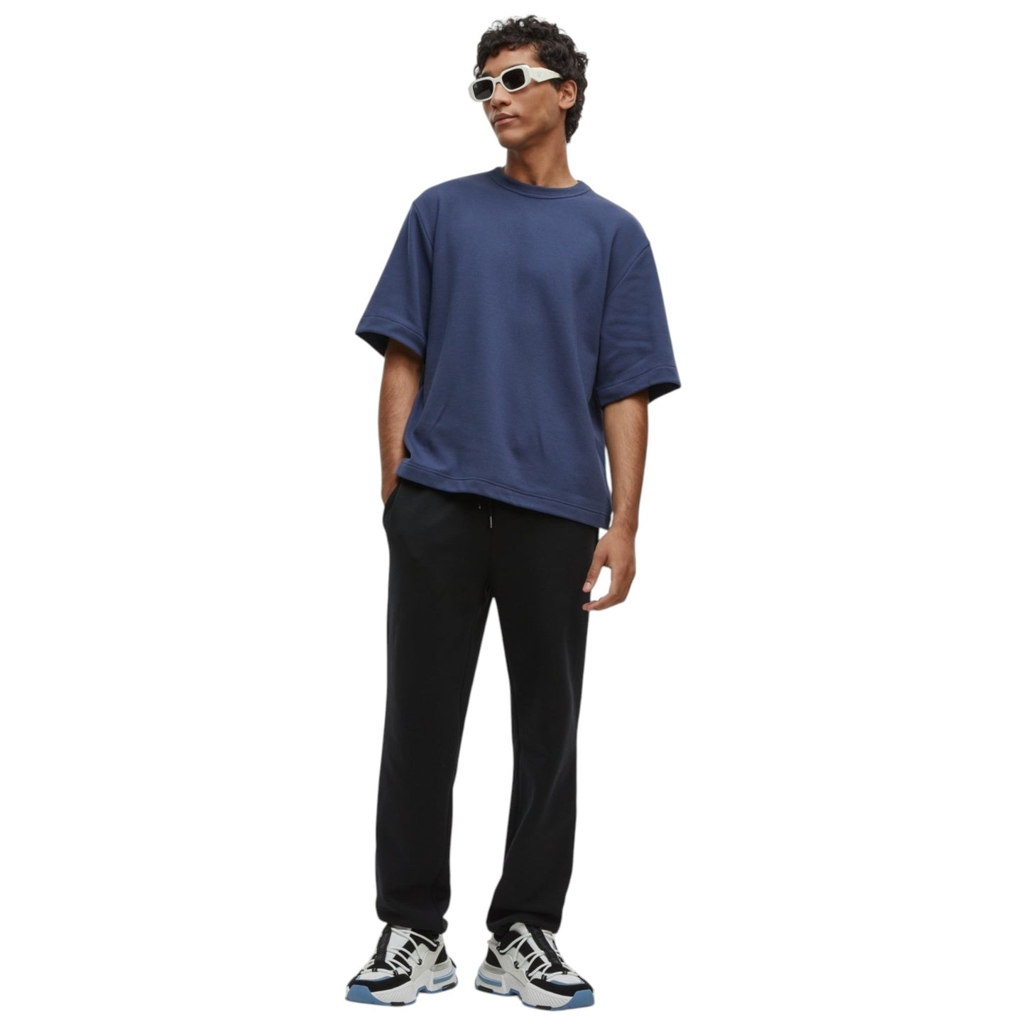 Men's Plain Top,Navy