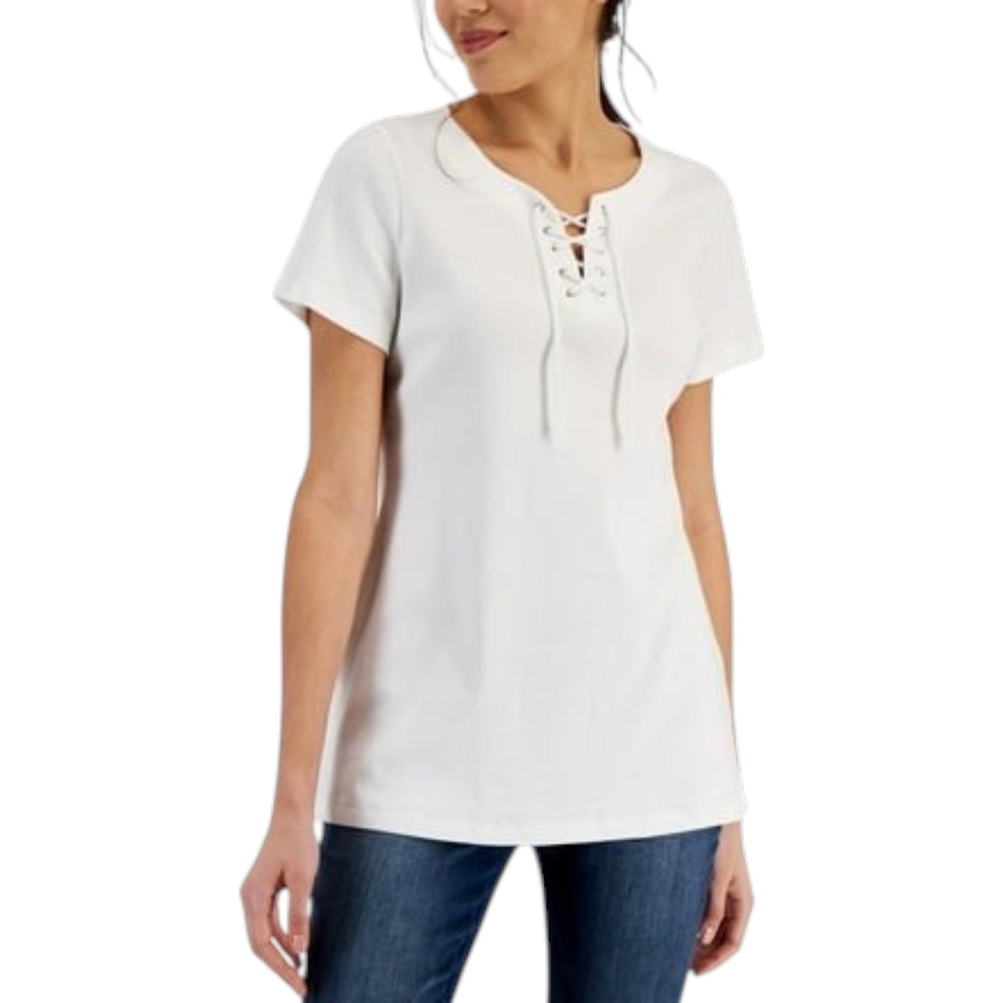 Women's Plain Top,White
