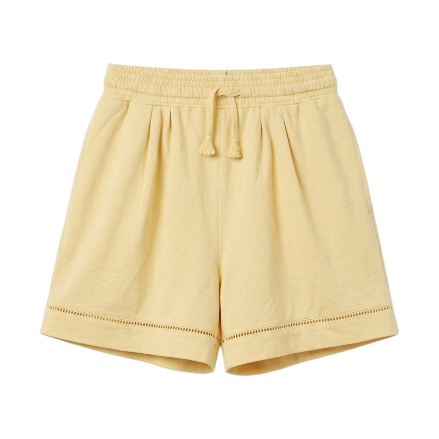 Kids Girl's Plain Short,Yellow