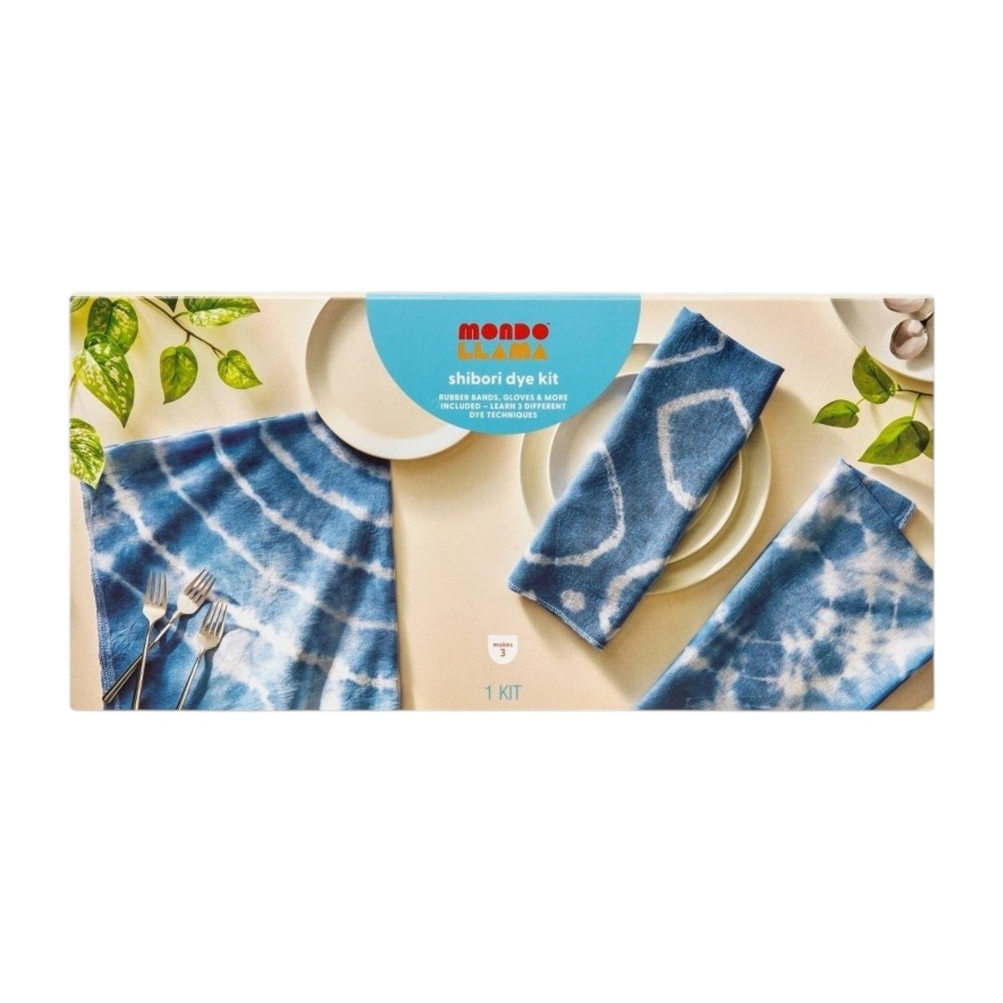 Shibori Dye Dish Towel Kit