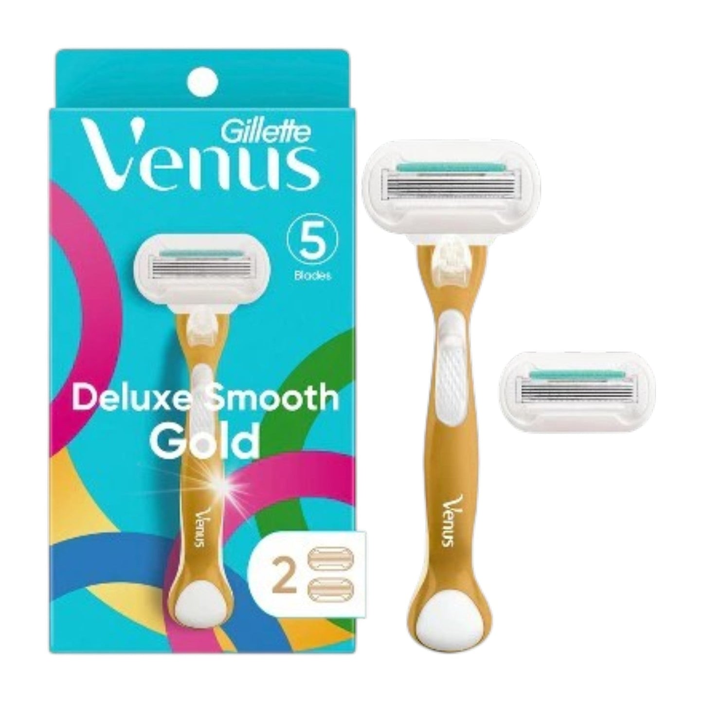 Deluxe Smooth Gold Women'S Razor